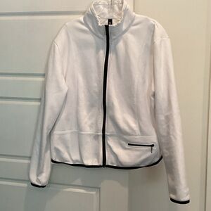Gear For Sports Women's White Jacket with Black Accents